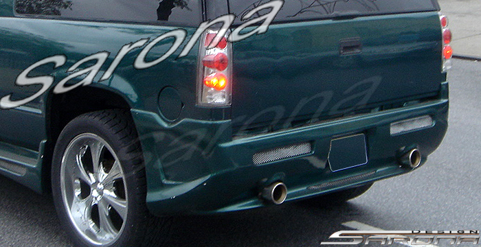 Custom GMC Yukon  SUV/SAV/Crossover Rear Bumper (1992 - 1998) - $590.00 (Part #GM-010-RB)